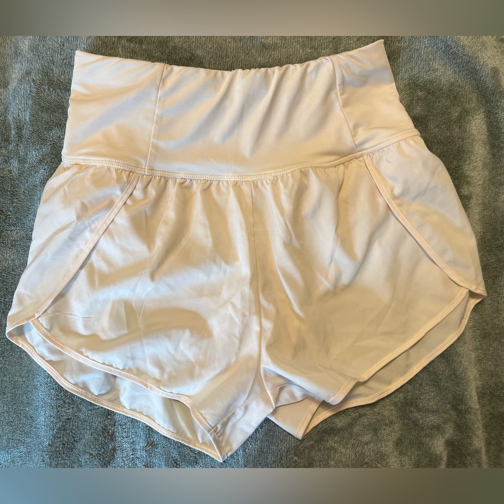Nana Mac’s Women's High-Waisted Cream Shorts